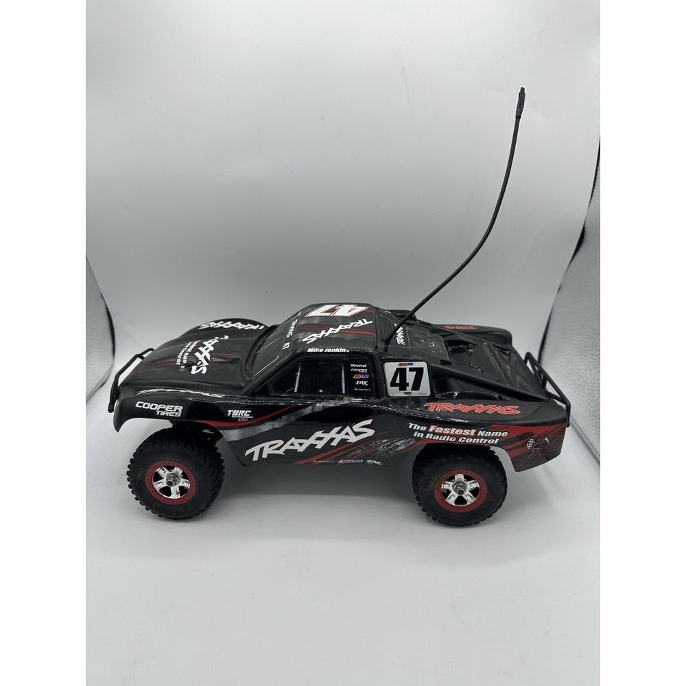 Traxxas 1/16 Slash 4x4 Mike Jenkins #47 RC Truck TQ Remote Tested